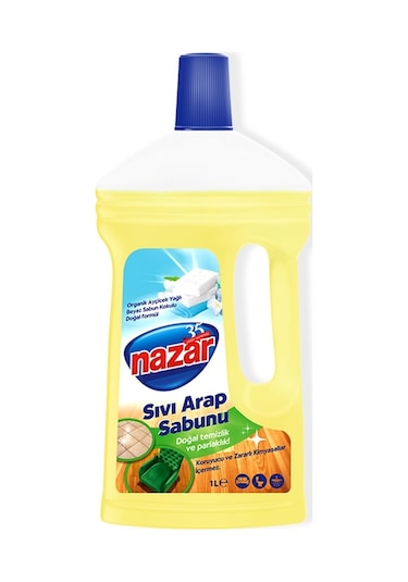 Nazar Beyaz Sabun Kokulu Arap Sabunu 1 L