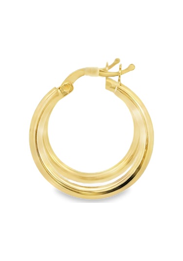 Cigold Taşsız Küpe 14 Ayar Altın 2.18 Gr Oa-k1tb01029346 Renkli