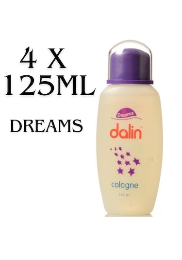 Dalin Dreams Kolonya Mor Kapak 4 x 125 ML