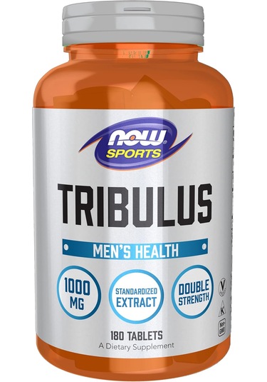 Now Foods Sports Nutrition, Tribulus Terrestris 1,000 Mg, Double Strength, Men's Health, 180 Tablet Aromasız