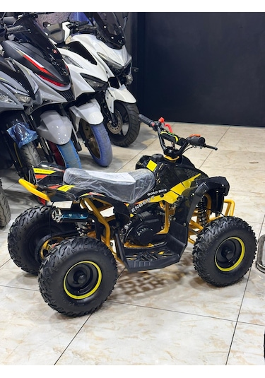 Enbest Mini Atv 4-16 Yaş Sarı