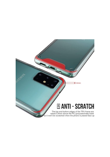 Smcase Samsung Galaxy S20 Kılıf Gard Sert Silikon