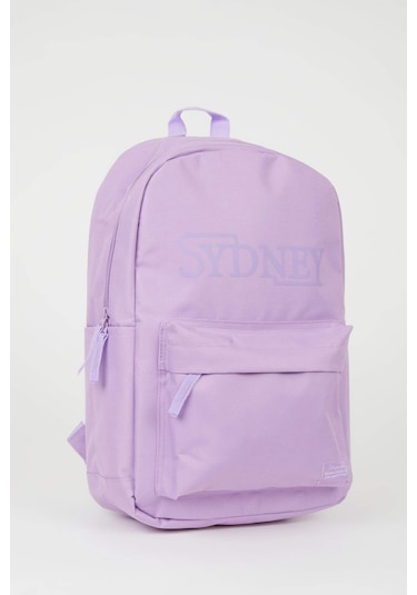 Defacto Kadın Okul Sırt Çantası C5609AXNSPR172 Mor