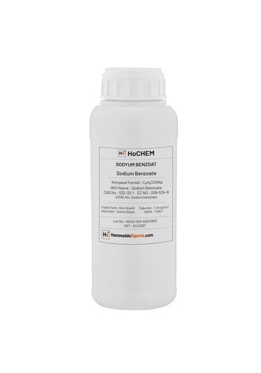 Hochem Sodyum Benzoat Sodium Benzoate E211 - 1 Kg