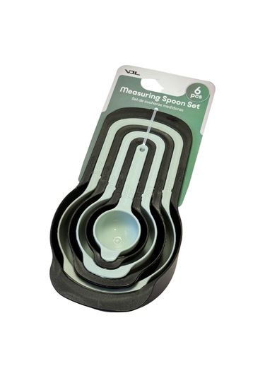 Vdl Plastik Ölçek Kaşık Set 6 Parça