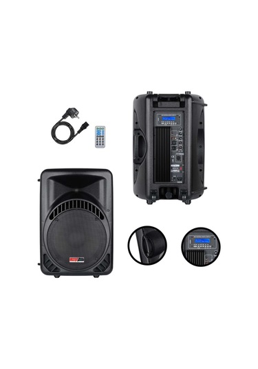 Lastvoice Ample-12a Aktif Kabin Hoparlör 12 İnç 800 Watt Bluetooth Usb