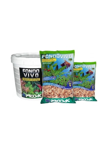 Prodac Fondovivo 1.8 Litre 1.5 Kg /Canlı Bitkiler için Alt Taban