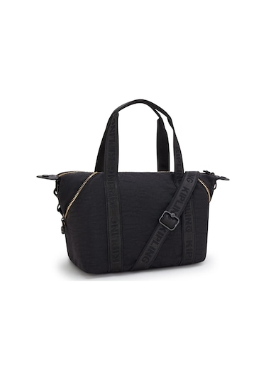 Kıplıng Art Mini Küçük Boy Omuz Çantası Siyah Glorıous Gold Siyah