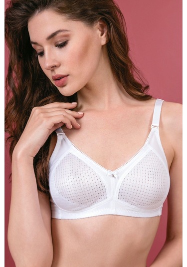 1700-d Yeni İnci Sütyen D Cup Beyaz