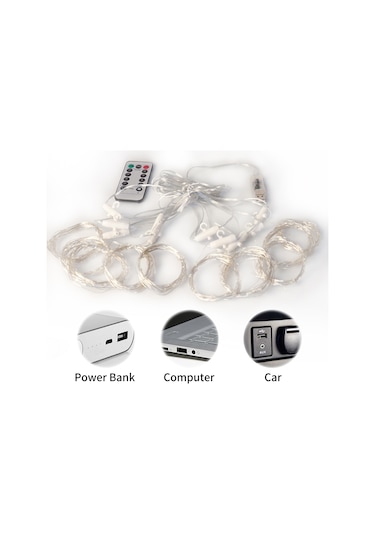 Geeksen 10x10ft 300 Led Perde Işıkları, 8 Modlu Uzaktan Kumandalı Bakır Tel Su Perdesi Işıkları - Düğün, Parti, Noel, Ev Dekorasyonu Sıcak Beyaz