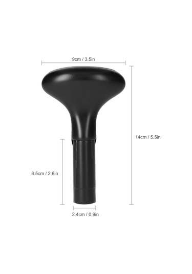 Moveevo Jk210316 Sup Kürek Sapı Yedekleri, 2'li Paket, Plastik Malzeme, Kolay Montaj