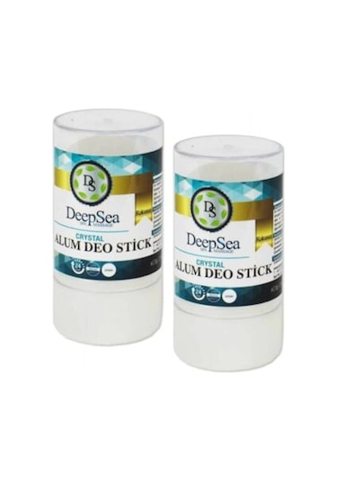 Deepsea Crystal Alum Unisex Stick Deodorant 70 G x 2