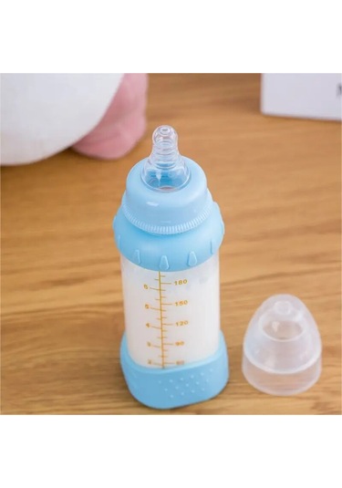 Sıcak 1 Pc/3 Adet Silikon Standart Boyun Yumuşak Emzikler Emzik Daire Deliği Çapraz Delik Biberonlar Doğal Akış Nipelleri S/m/l Boyutu Mevcuttur