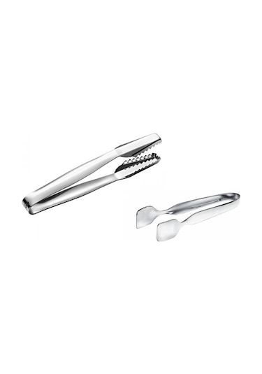 Nehir Çelik Buz Maşası - Şeker Maşası 2'li