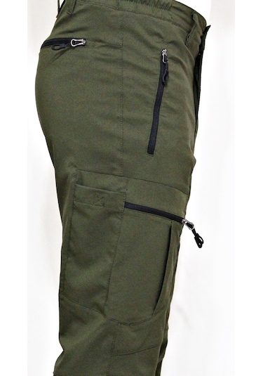 Mudwill Mikro Likralı Yazlık Trekking Pantolon-Haki