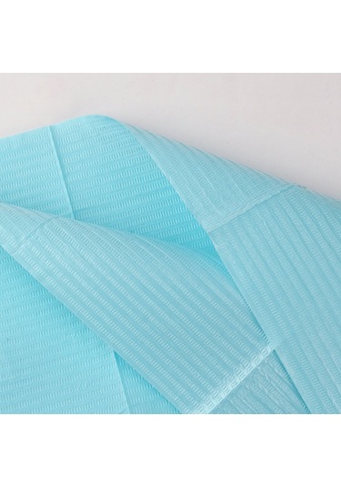 Samdoo 125 Adet Pembe Tek Kullandım Masa Battaniyesi, 45x30cm Çift Katlı Ahşap Pulp + Sızıntı Engelleme Tabaka, Manikür Ve Güzellik Çalışma Masası İçin Temizleme Ve Polishing Yüzü