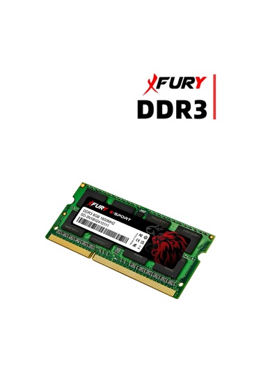 Fury E-sport Ddr3 8gb 1600mhz Notebook Ram Bellek 1x8gb