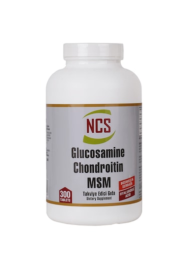 Ncs Saw Palmetto 180 Tablet + Ncs Glucosamine Chondroitin Msm 300 Tablet