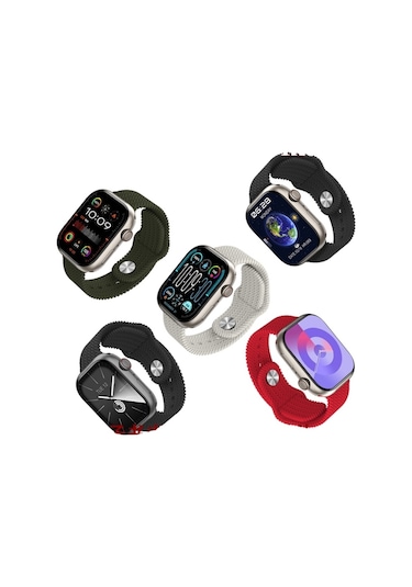 Watch9 Hk9 Pro Max Plus 2024 Fotoğraf Albümü Kulaklık Bağlantısı Upgrade Versiyon 3 Kordon