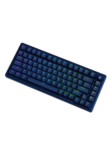 Gameraider K1 He Dark Blue Keychron Ultra-fast Lime Manyetik Switch 8k Hz Türkçe Kablolu Gaming Klavye