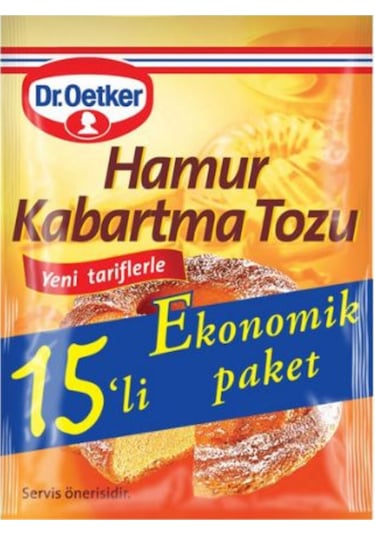 Dr Oetker Hamur Kabartma Tozu 15-li