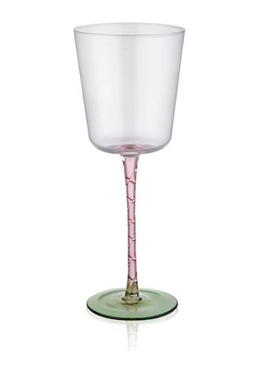 The Mia Pembe&yeşil Kadeh 350 Ml-6'lı Renkli
