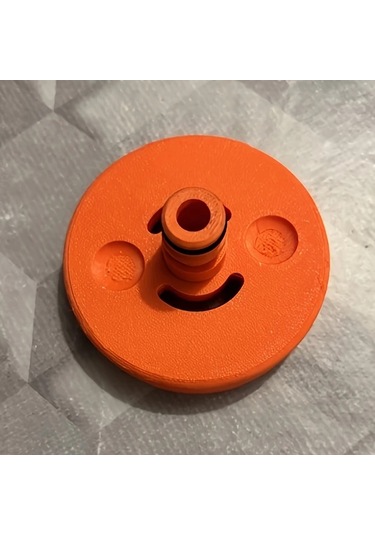 Fochsia Portakal Sku Sızdırmaz Karavan Su Tankı Adaptörü Mavi Sap Turuncu Bağlantı