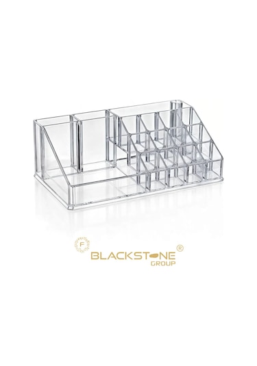 F Blackstone Büyük Boy Kozmetik Ürün Düzenleyicisi Makyaj Takı Organizer Kalemlik Rujluk Notluk Düzenleyecesi Şeffaf Beyaz