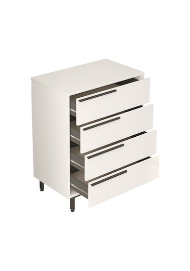 Robin Home Lidya Genç Odası Takımı 6'lı Set Beyaz