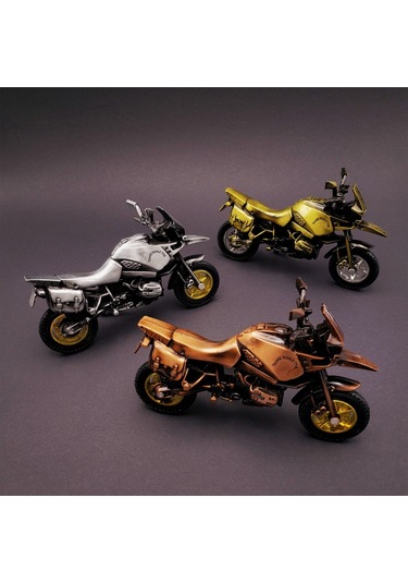 Büro Ev Ofis Hediyesi İçin Metal Dekor Maket Motor