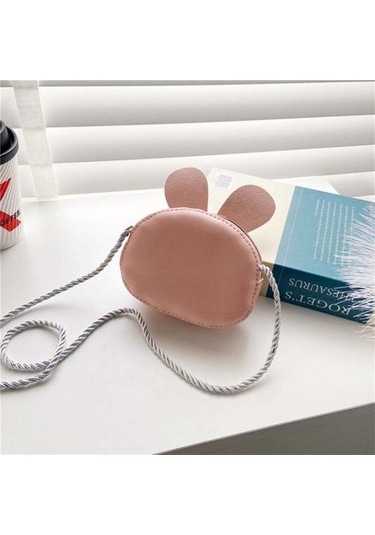 4 Adet Çocuk Mini Karikatür Tek Omuz Çanta Kahve Ayı Jlmtlb Diğer