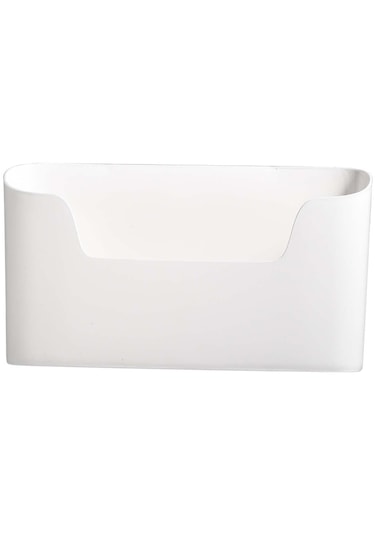 Suntek Duvara Monte Organizatör Kutusu Depolama Banyo Rafı Beyaz