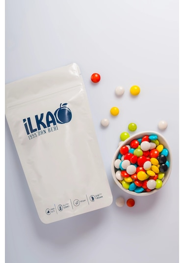 Renkli Draje Çikolata 250 Gr Şeker Kaplı Çikolata İlka Gıda