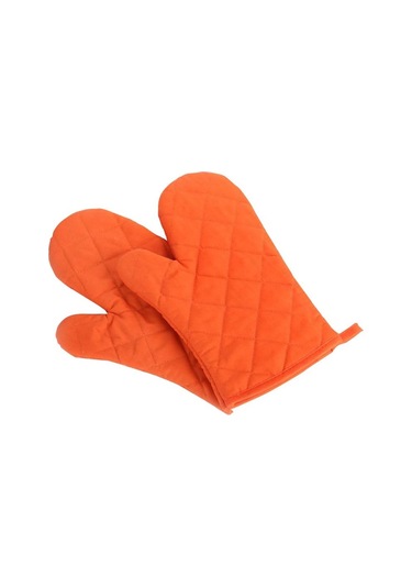 Fırın Eldiveni, Premium Isıya Dayanıklı Mutfak Eldiveni Pamuk Ve Polyester Kapitone Büyük Boy Eldiven, 1 Çift Pembe Diğer