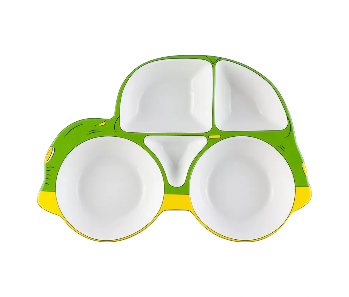 Elan Gallery "mashına" 5 Bölüm Ekmek Menajı Servis Tabağı 14333659 Yeşil