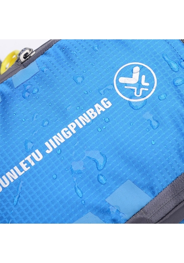 Gül Kırmızısı Açık Hava Eğlence Sporları Erkek Göğüs Çantası Çok Fonksiyonlu Omuz Çantası Seyahat Su Geçirmez Naylon Göğüs Çantası Bel Çantası Gül