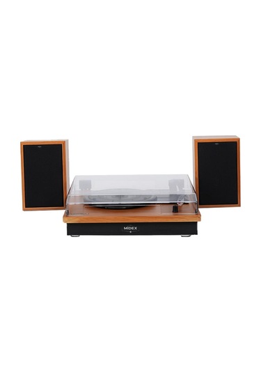 Midex Mtx-450 Nostaljik Pikap Plak Çalar Ekstra Hoparlörlü Bluetooth 1 Adet