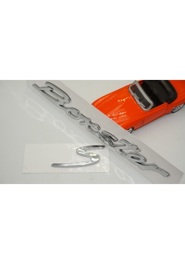 Porsche Boxster S Bagaj 3M 3D Abs Yazı Logo Amblem (549220761)