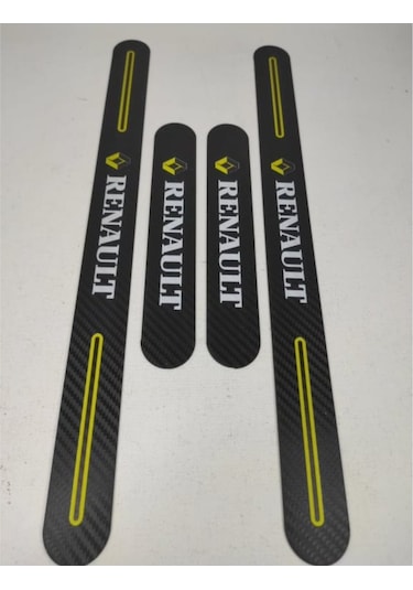 Renault Kangoo Uyumlu Carbon Kapı Eşiği 4'Lü Set Kırılmaz (551149614)