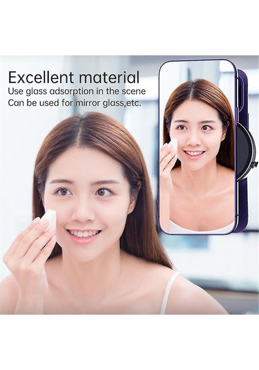 Manyetik Araba Vakumlu Bardak Tutucu Manyetik Elektrikli Vakumlu Bardak Telefon Tutucu Siyah