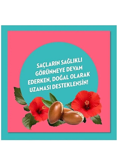 Elidor Doğanın Enerjisi Argan Yağı&Hibisküs Özü Saç Bakım Kremi 3