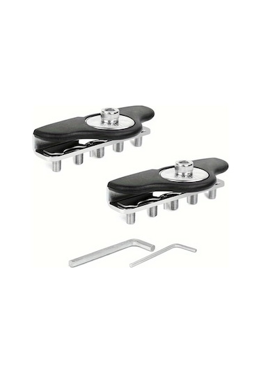 Dashanshop 90025b 2 Adet Universal Kaput Led Işık Barı Montaj Braketi Delme Gerekmez