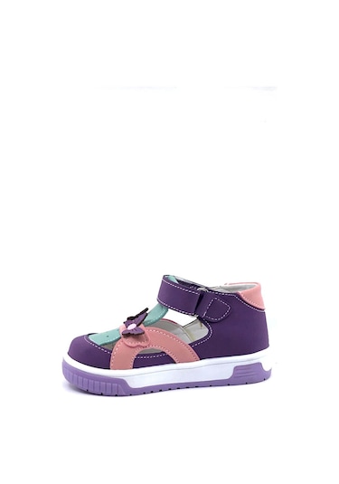 Arzen 4216 Önü Kapalı Kelebekli Kız Çocuk Bebe Sandalet Ayakkabı 001