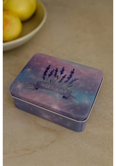 Dikdörtgen Kutu Hediye Kutusu Sevgililer Günü Hediye Kutusu Sweet Love Lila