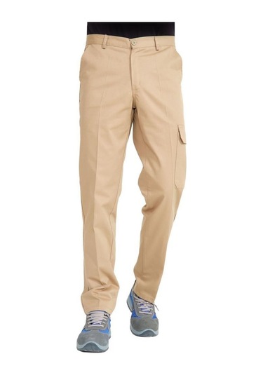 Şensel İş Pantolonu Bej Komando Cepli 54E1411 Bej