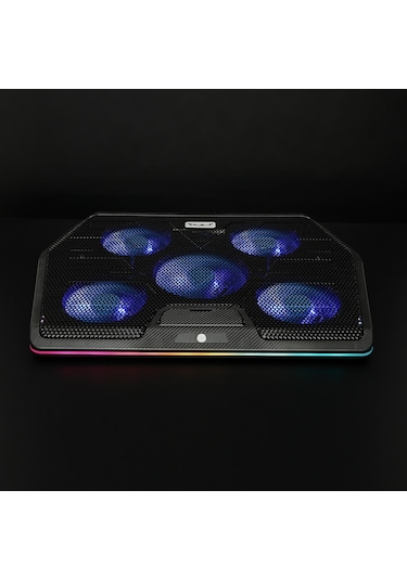 Rush Aura RC303 RGB 5 Fanlı 11" - 19" Notebook Soğutucu