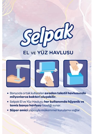 Selpak El ve Yüz Havlusu 80'li