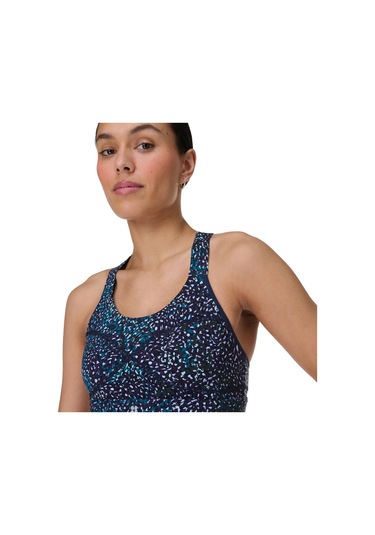Sweaty Betty Sweaty Betty Power Medium Support Sports Br Kadın Mavi Fitness Bra 5109 Çok Renkli
