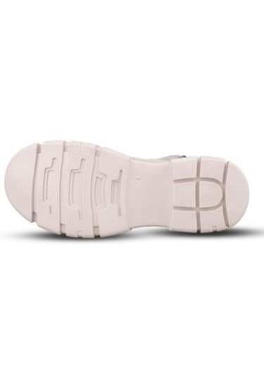 Mp 2421884 Bej Kadın Fermuarlı Bağcıklı Spor Bot Bej