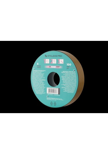 Staleks Metal Taban Rulo Yedek Zımpara 100 Grit